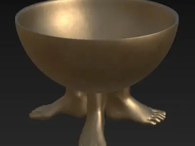 Decorative bowl 3d model 3D model