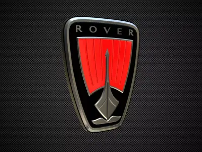 rover logo 3D model