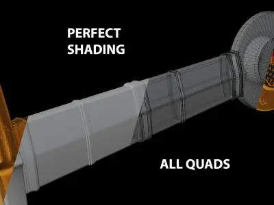 Royal Medieval Sword of Edward III Low-poly 3D model