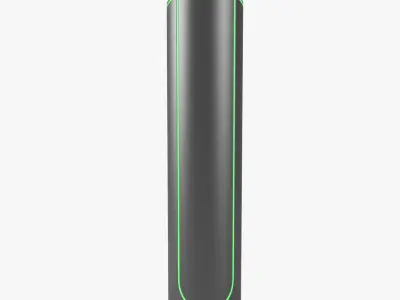 Electric Vehicle Charging Station 5 3D model purchase