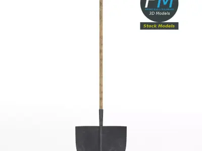 Shovel 3D model buy