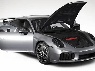 2026 Porsche 911 Turbo S 3D model purchase