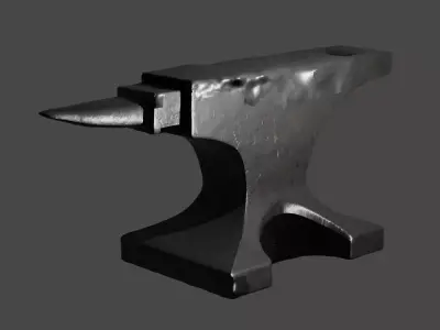 Old Anvil Free 3D model purchase