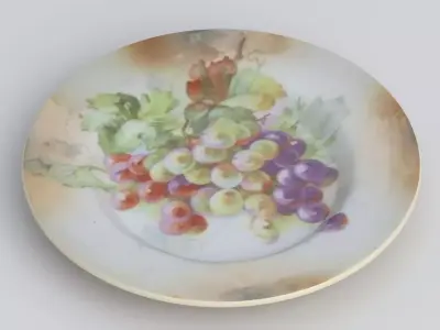 Antique and vintage plate v5 3D model