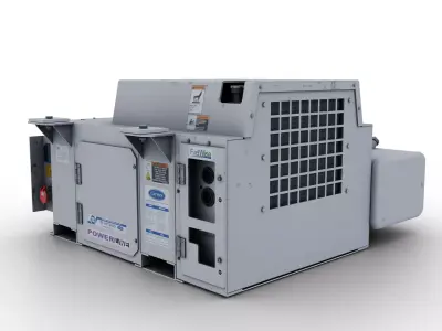 Genset Carrier PowerLINE UG15 Low-poly 3D model
