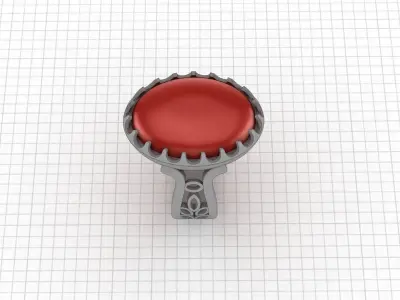 Isfahan traditional ring 3D print model