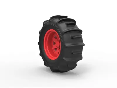  Rear wheel for Dune Buggy 3 3D print model