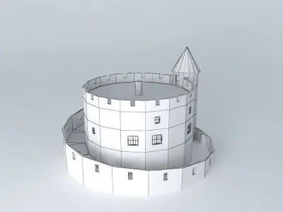 The Citadel castle Free 3D model
