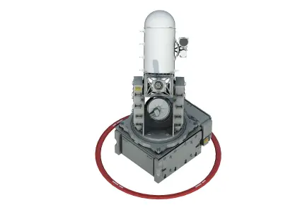 Phalanx CIWS 3D model buy