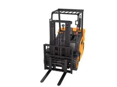 Industrial Forklift  3D model