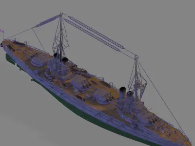 RN Dante Alighieri 3D model