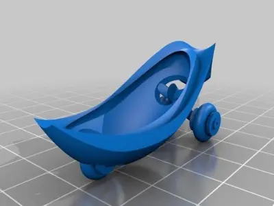 Jet Bike PVA test 3D print model