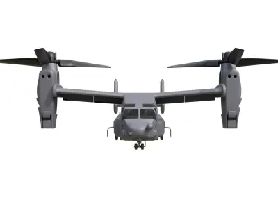 Bell Boeing V-22 Osprey 3D model 3