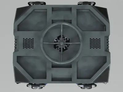 Sci-fi Container 3D model order