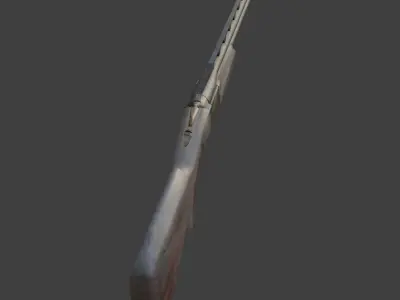 beretta 682 weapon Low-poly 3D model