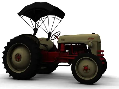Series 8N Tractor 1951 3D model