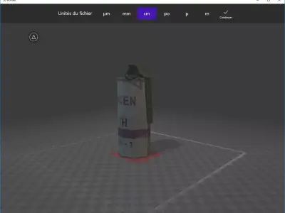 smock bomb- low ploy game-ready -homework Low-poly 3D model