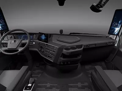 2025 Volvo FH Aero Gas Powered Globetrotter 3D model