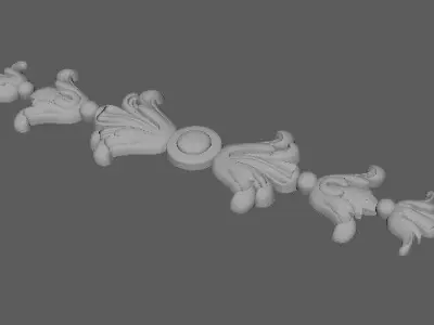 dekor ornament 3D model 210