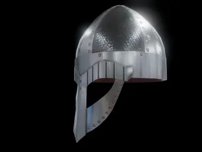 Viking Helmet Spangenhelm 2 Low-poly 3D model