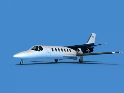 Cessna Citation V 560 Encore V04 3D model