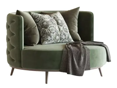 Malaquite Daybed 3D model