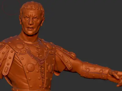 Roman General  3D print model