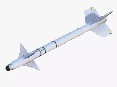Aim-9M Sidewinder 3D model