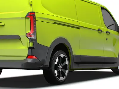 Volkswagen Transporter L2H1 2024 3D model purchase