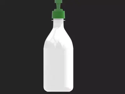Soap bottle 3D model