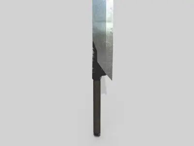 knife sword Low-poly 3D model purchase