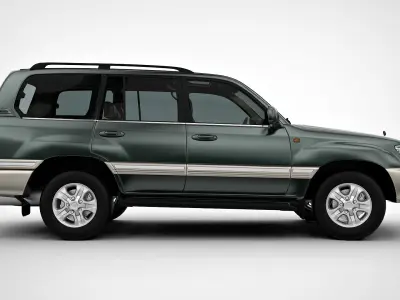 Toyota Land Cruiser 100 3D model
