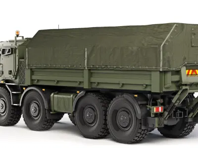 Truck 815-7 8X8 2020 3D model
