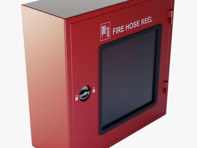 Fire Hose Reel Box 3D model
