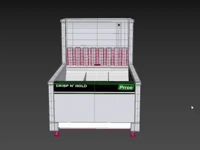 Pitco PCC14 Crisp N Hold Countertop Food Station 3D model