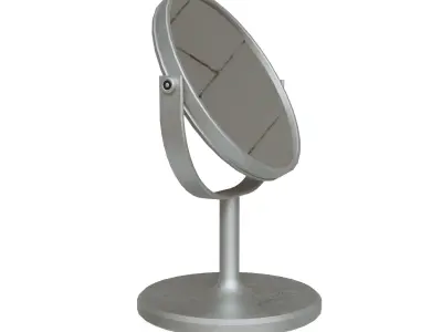 Table Mirror Free low-poly 3D model