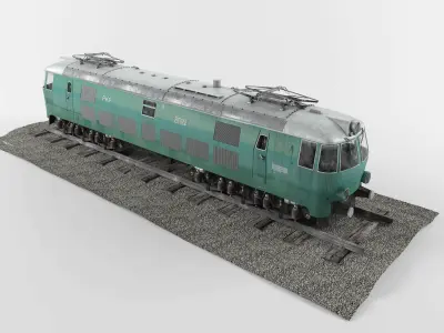Pafawag 201E ET 22 Electric Train 3D model