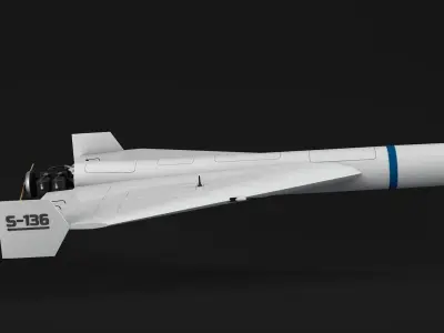 Drone shahed 136 3D model