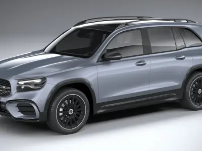 Mercedes-Benz GLB 2024 3D model purchase