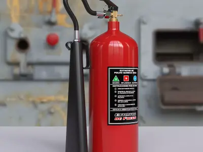  Fire extinguisher  3D model