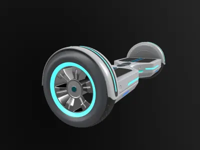 Off road Hoverboard 3D model by sinaj
