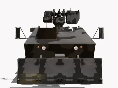 EE11-URUTU 6x6 Low-poly 3D model
