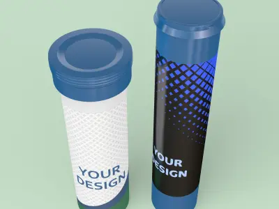 Tablet Tubes 3D model