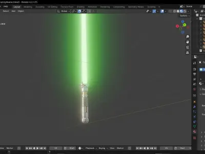 Lightsaber 3D model