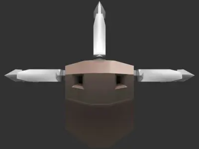 Clawfighter space craft 3D print model