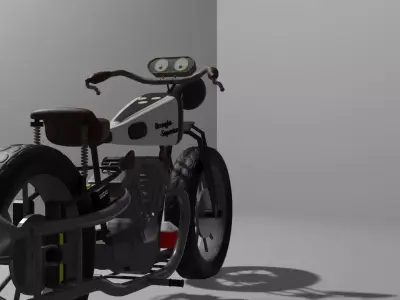 Brough superior special 1935  Free 3D model