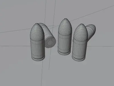 Bullets 3D model