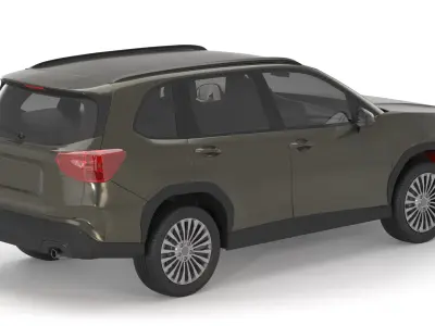Generic SUV 02 3D model