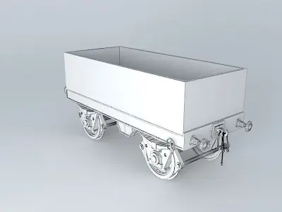 MORGAN Coal Wagon Free 3D model
