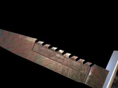 Army Knife Fbx  3D model